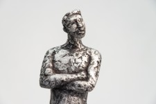 This striking character cast in aluminum was created by Paul Duval. Image 7