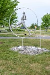 Engaging and playful, Quebec sculptor Paul Duval’s artwork often contemplates the idea of balance and imbalance. Image 4