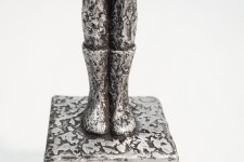 This striking character cast in aluminum was created by Paul Duval. Image 9