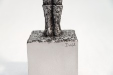 This striking character cast in aluminum was created by Paul Duval. Image 6