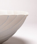 Delicate wave-like patterns swirl around this gorgeous vessel by Paula Murray. Image 5