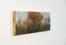 This contemporary mixed media landscape is by Peter Hoffer. Image 3