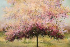 This contemporary landscape painting of a tree was created by Peter Hoffer. Image 7