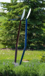 In this engaging abstract sculpture by Robert Clarke-Ellis two figures appear to dance together. Image 2