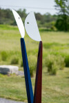 In this engaging abstract sculpture by Robert Clarke-Ellis two figures appear to dance together. Image 7