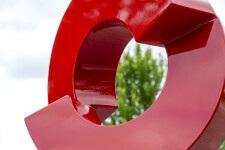 A version of this compelling abstract sculpture was recently installed on a University campus in Indiana. Image 6