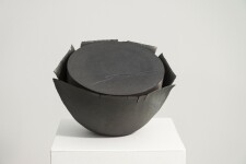 This contemporary ceramic piece was handmade by Steven Heinemann. Image 6