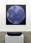 An imposing image of a deep blue sphere dominates the space in this large print by the celebrated Canadian artist Steven Heinemann. Image 3