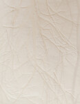 This contemporary embossed white mono print was inspired by nature. Image 7