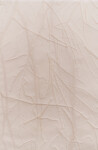 This contemporary embossed white mono print was inspired by nature. Image 3