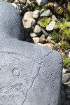 This concrete outdoor sculpture in minimalist form was made by Susan Low-Beer. Image 5