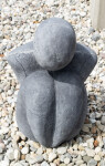 This concrete outdoor sculpture in minimalist form was made by Susan Low-Beer. Image 5