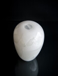 Soft white shadows appear to float through the glass of these stunning contemporary vessels by Susan Rankin. Image 2