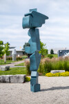 Tall and imposing, Titan is a contemporary sculpture created by Viktor Mitic, a Canadian sculptor known for his inspired work. Image 3